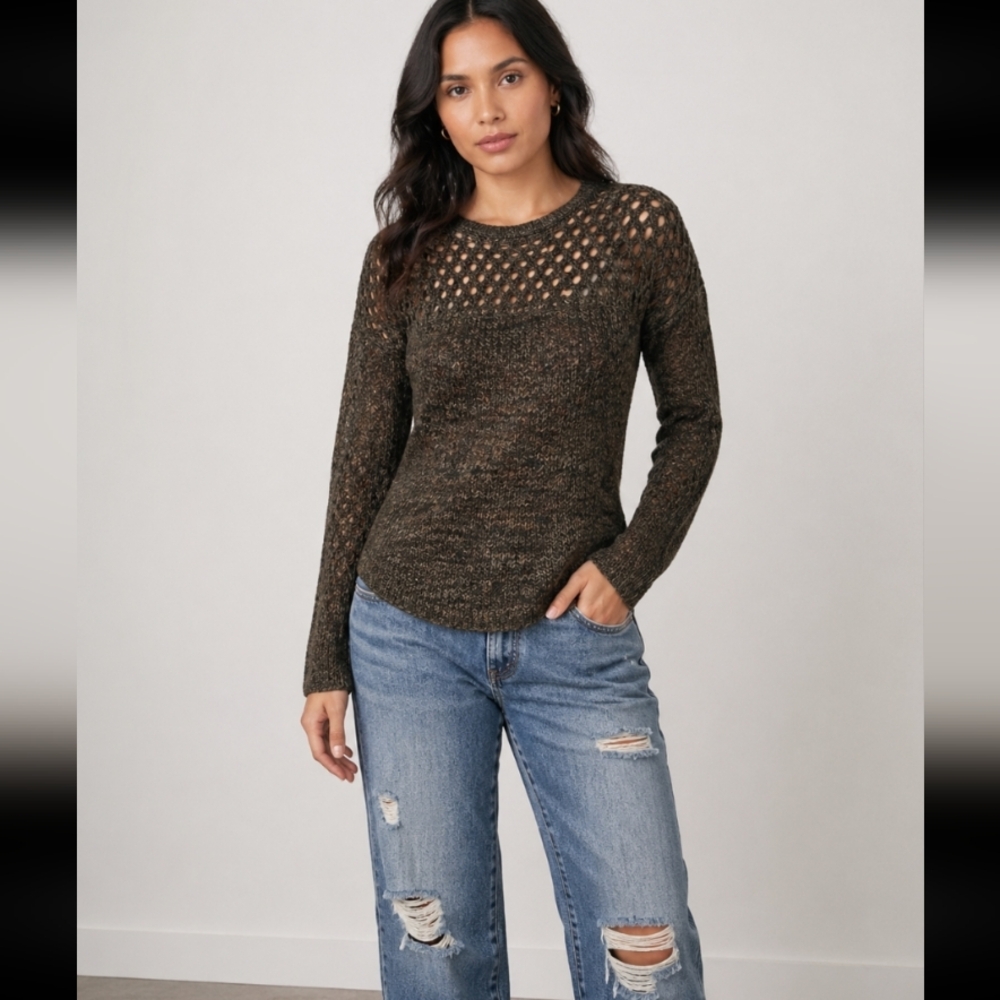 COINCIDENCE & CHANCE UO Cable Knit Open Weave XS